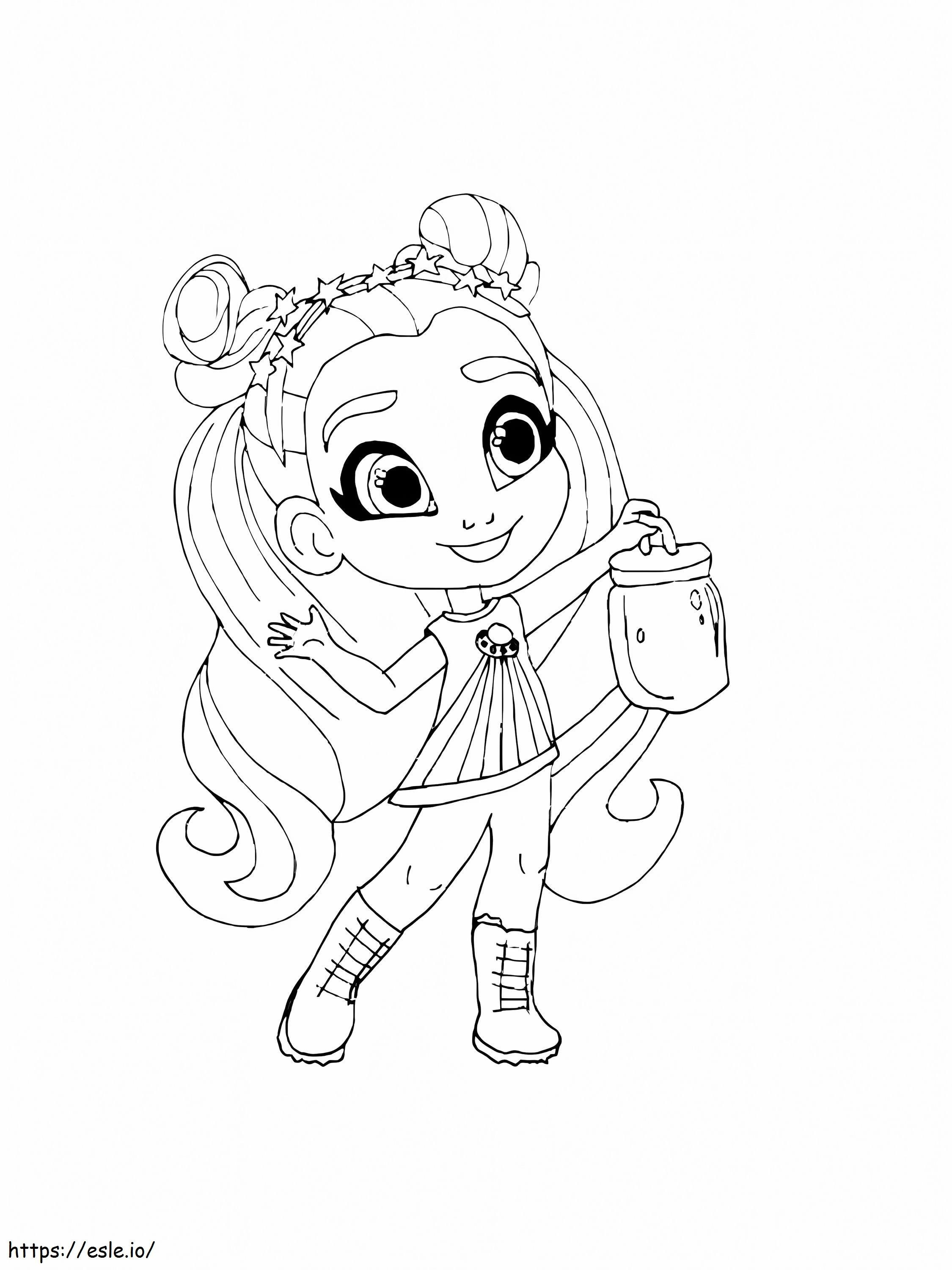 Hairdorables 4 coloring page