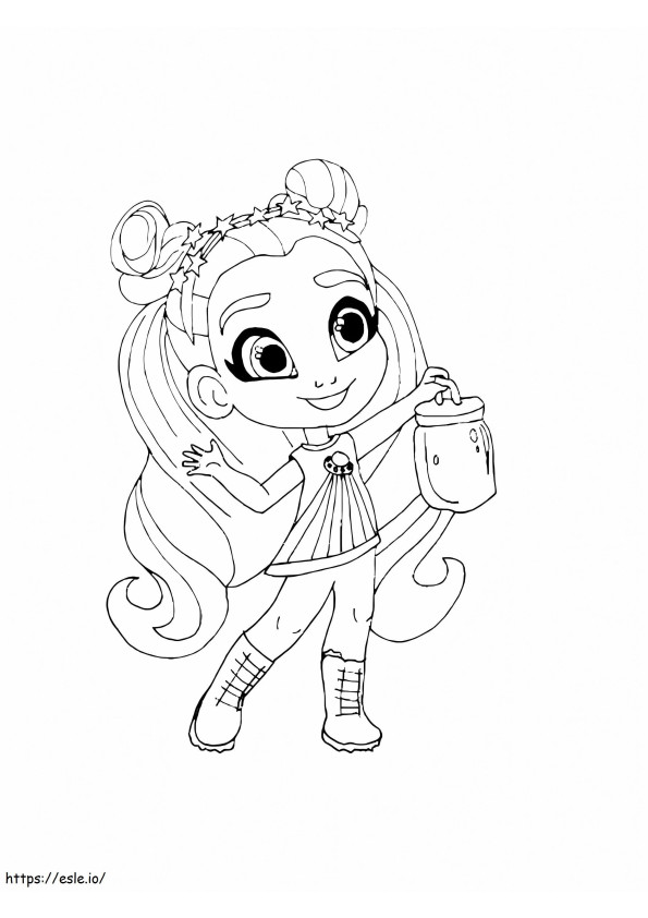 Hairdorables 4 coloring page