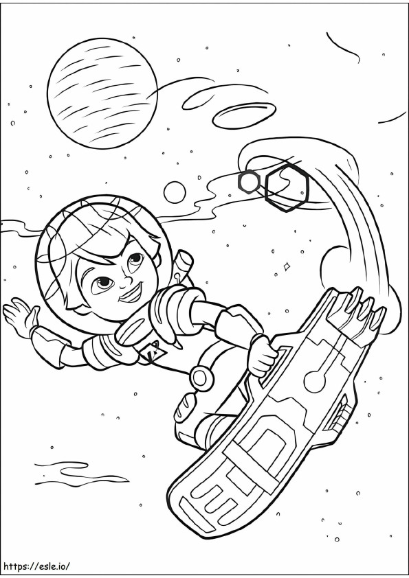 Miles From Tomorrowland For Kid coloring page