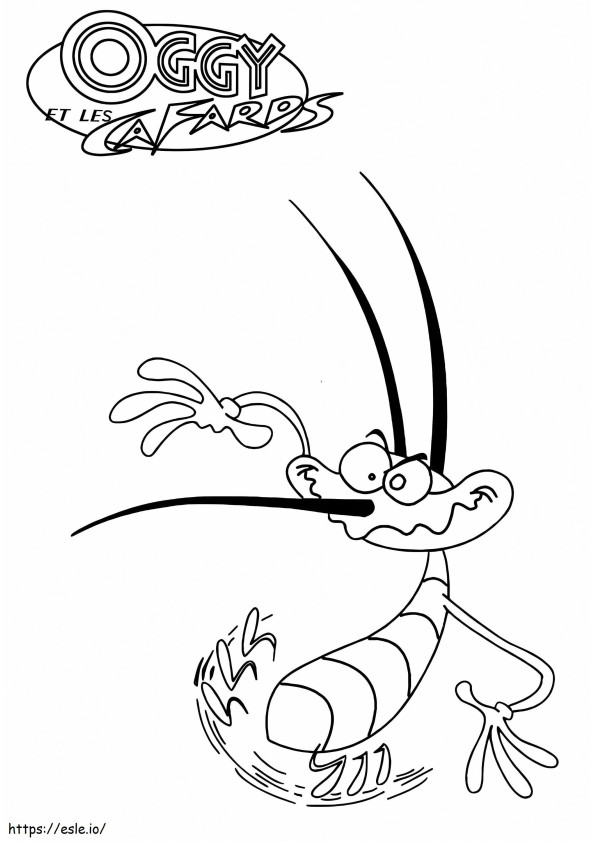 1595033842 Coloring For Kids Oggy And The Cockroaches 31057 coloring page
