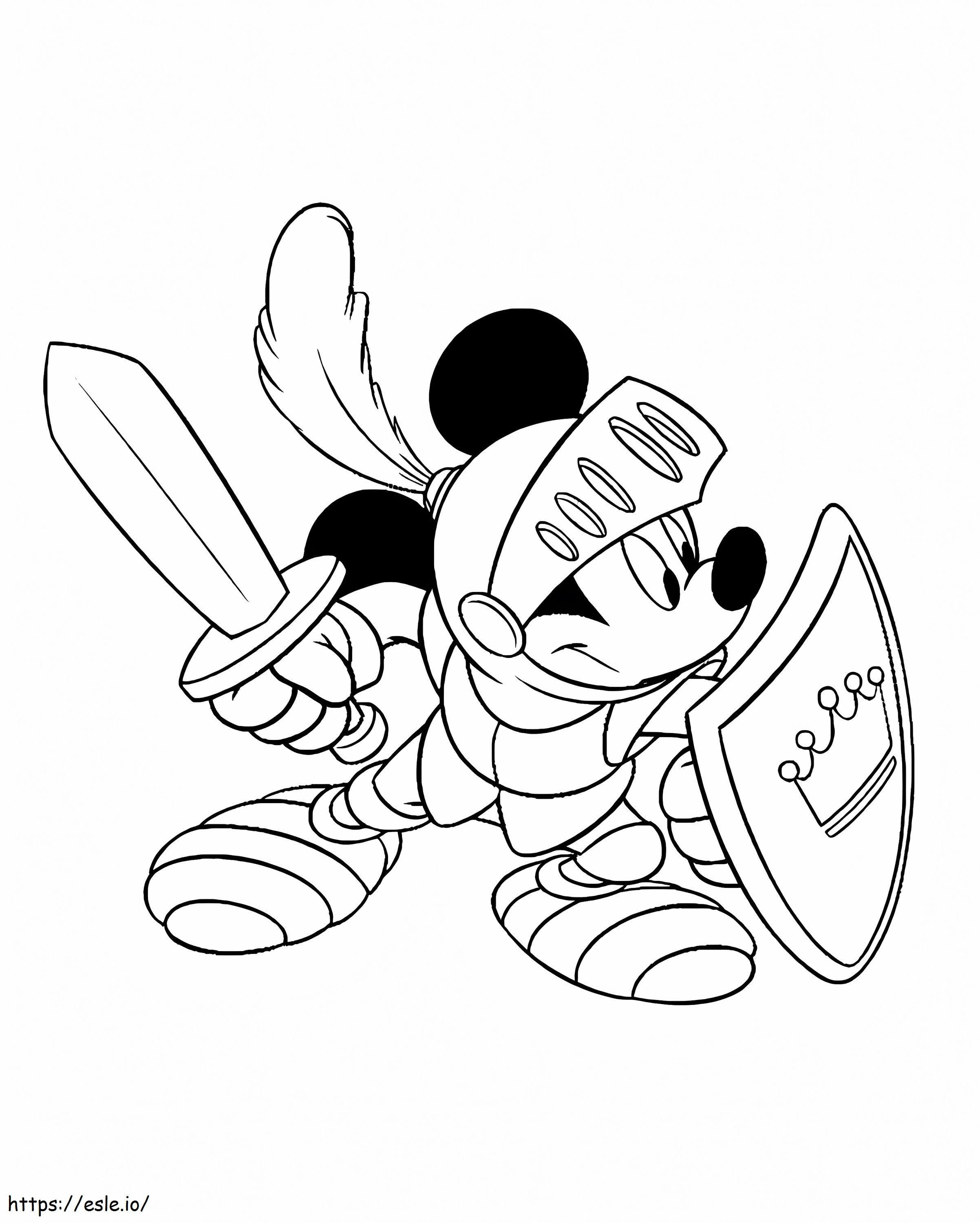 Coloriage Mickey la souris 22 à imprimer dessin