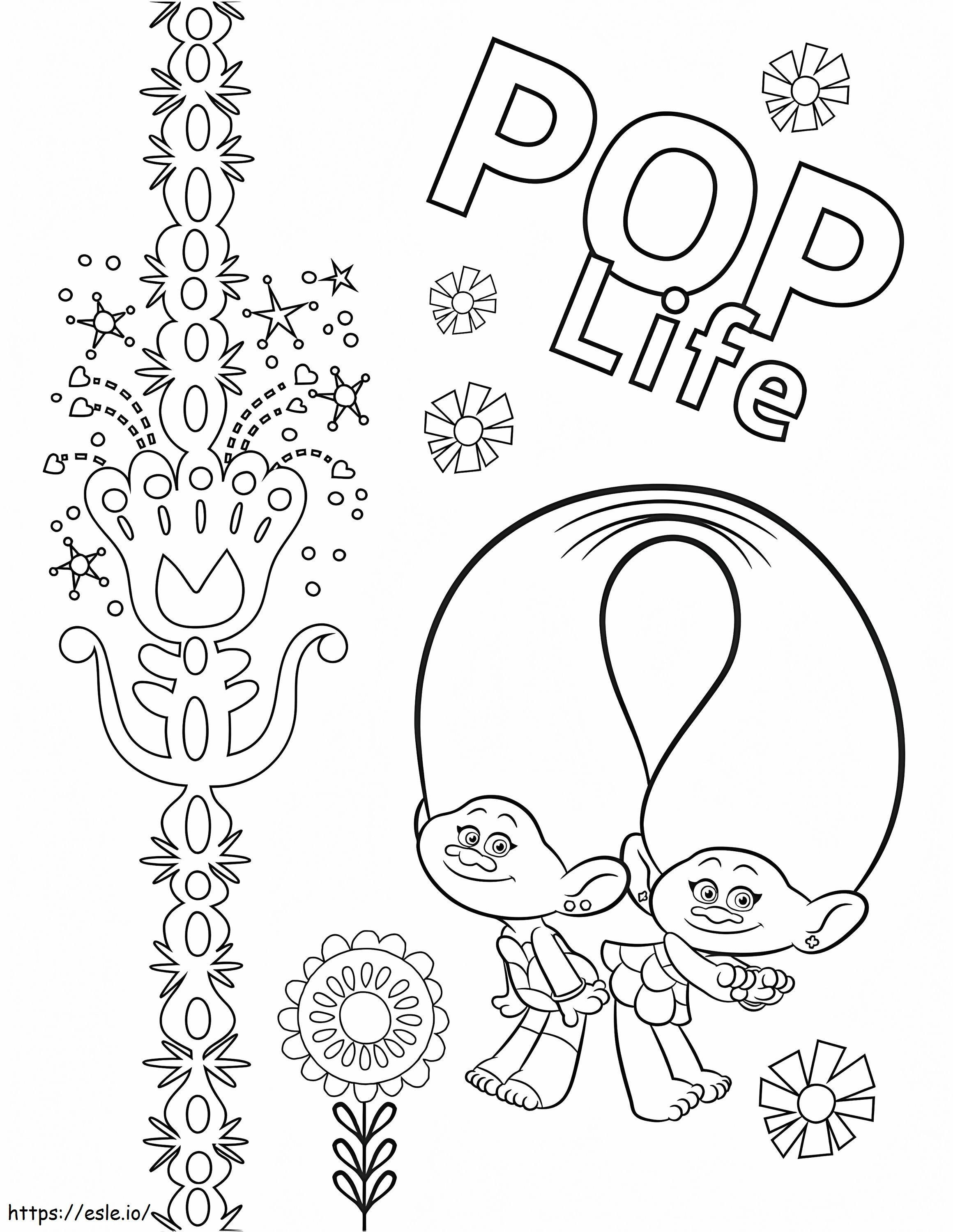1589186525 Wonder Day Trolls 13 coloring page