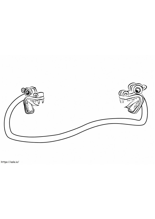Mas Y Menos From The Book Of Life coloring page
