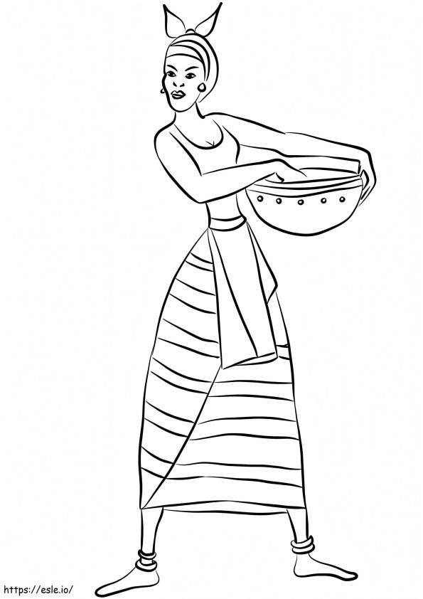 Signora africana