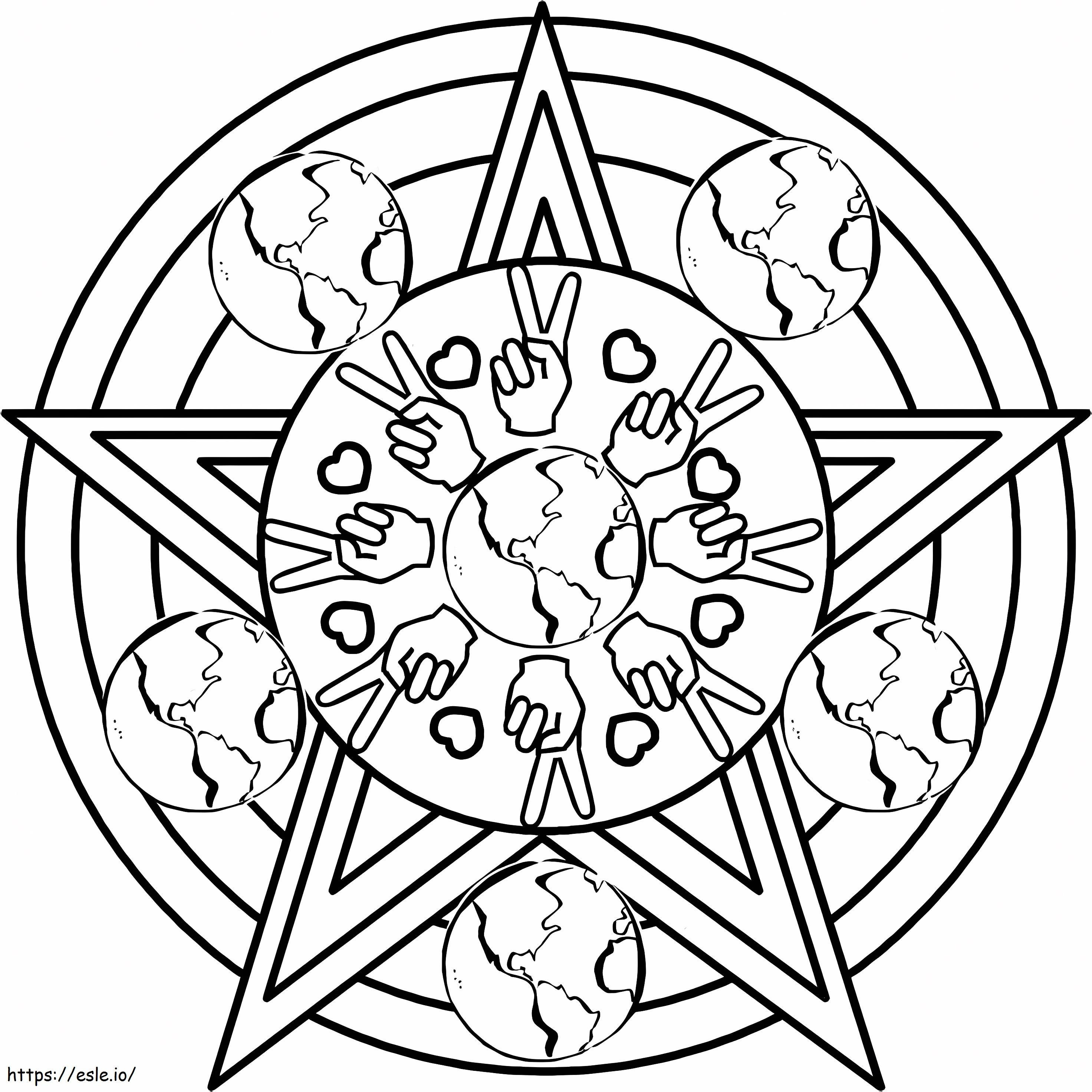 Wiccan To Print coloring page