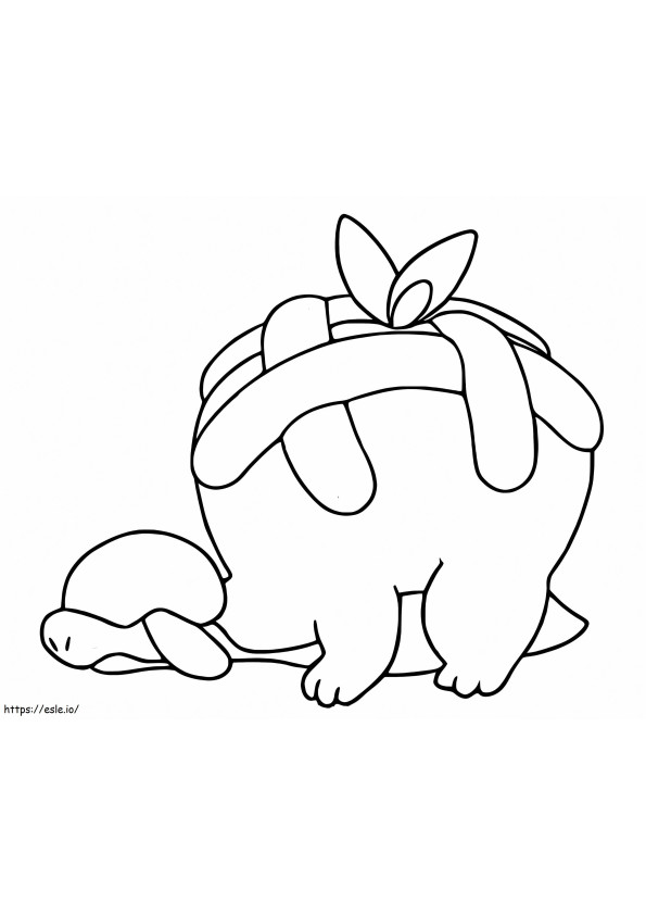 Appletun-Pokémon ausmalbilder