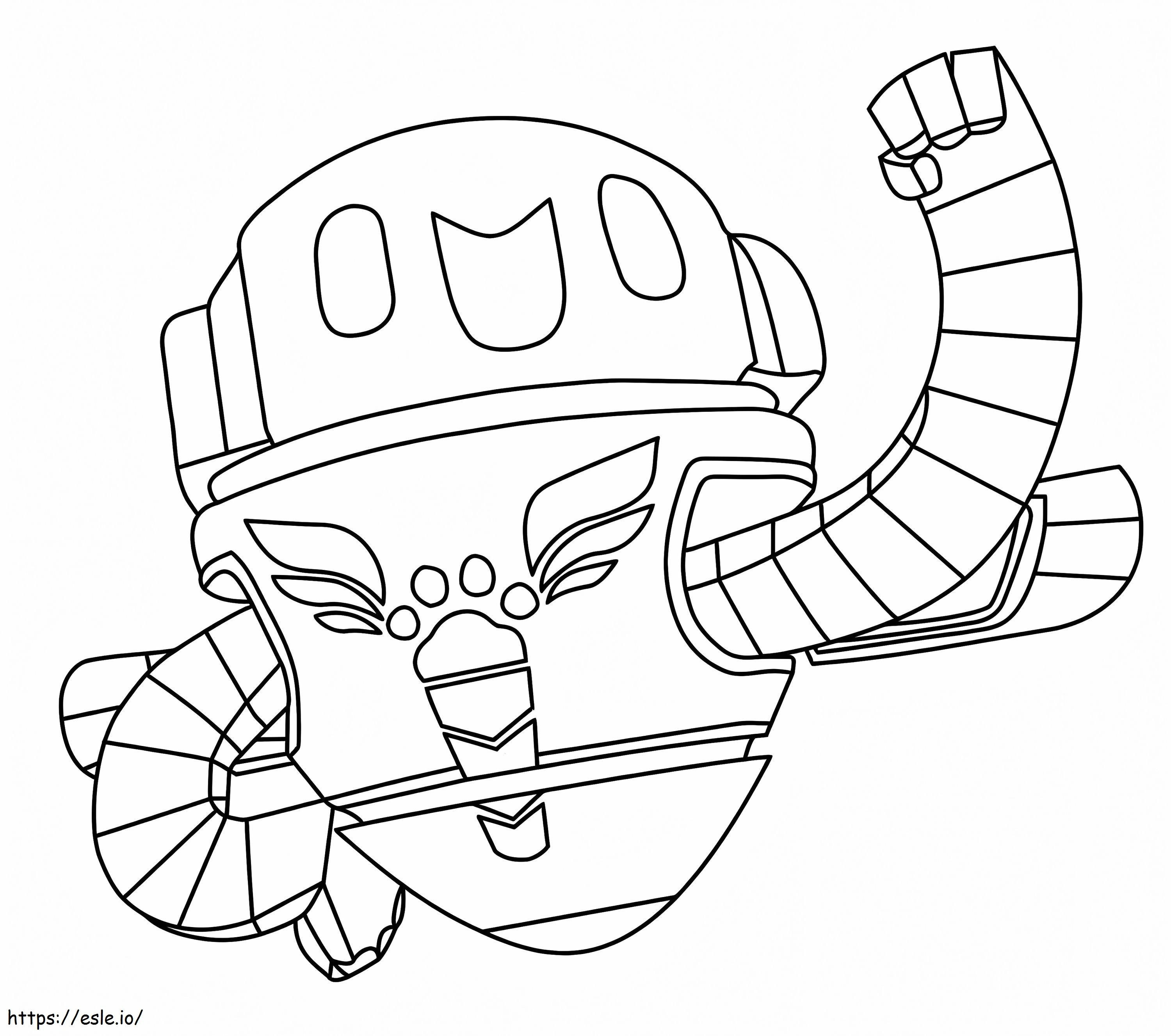 Robô PJ de Máscaras PJ para colorir