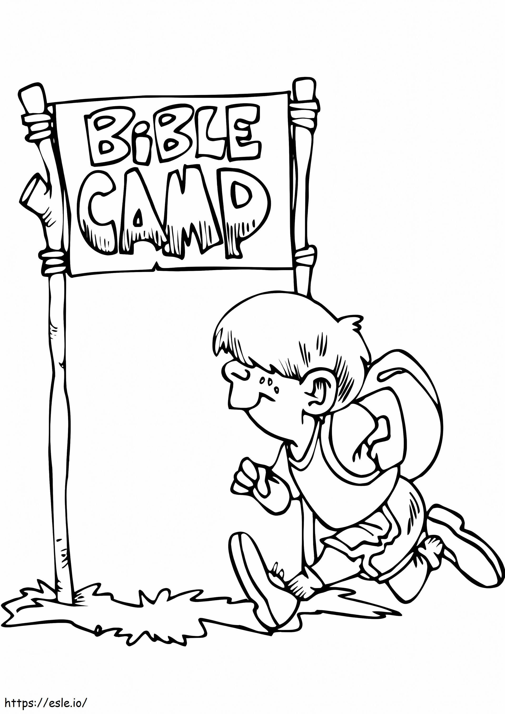 Biblia tábor kifestő