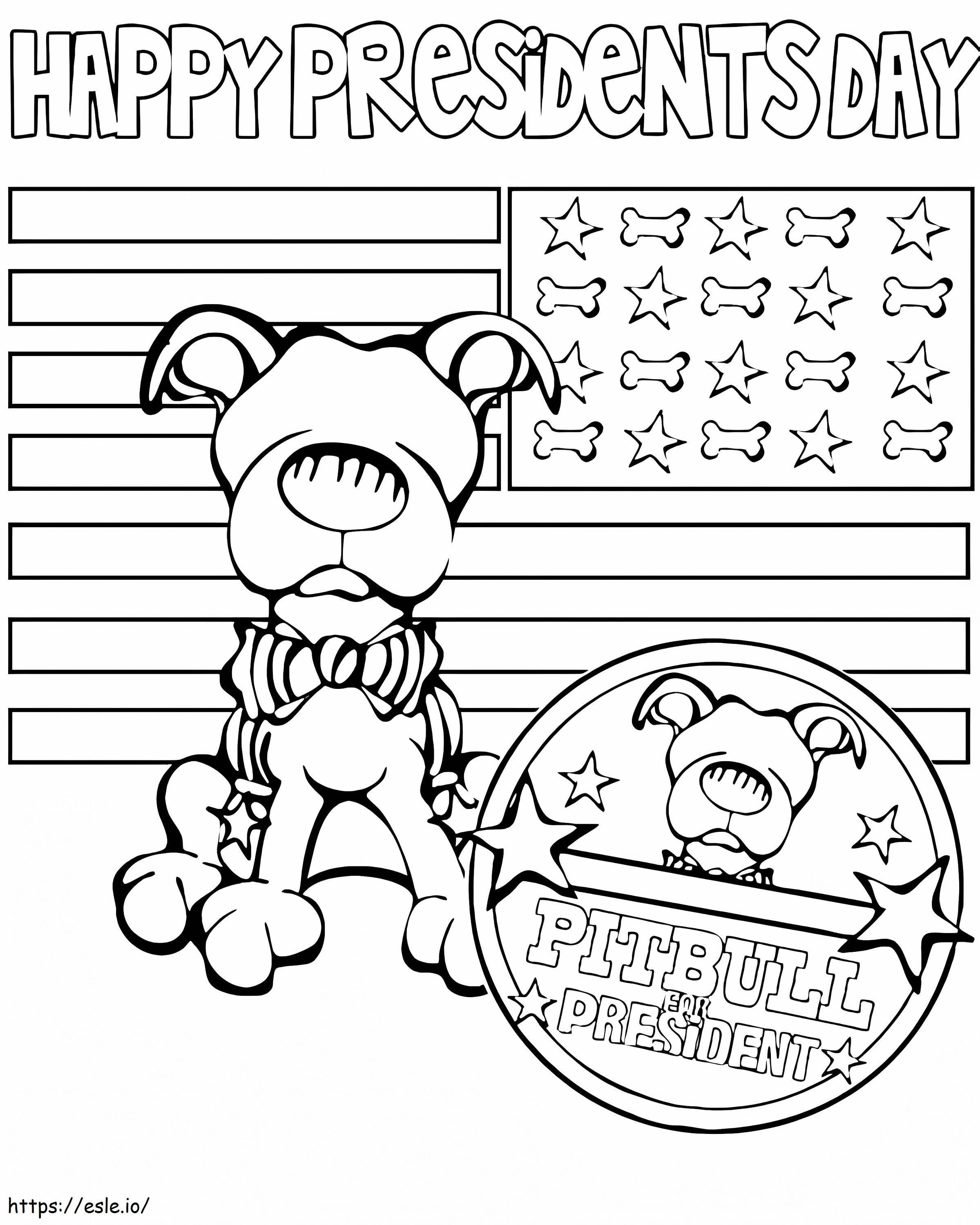 Presidents Day 6 coloring page