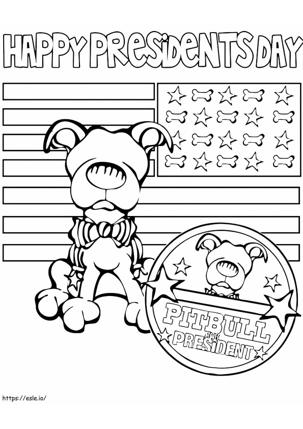 Presidents Day 6 coloring page