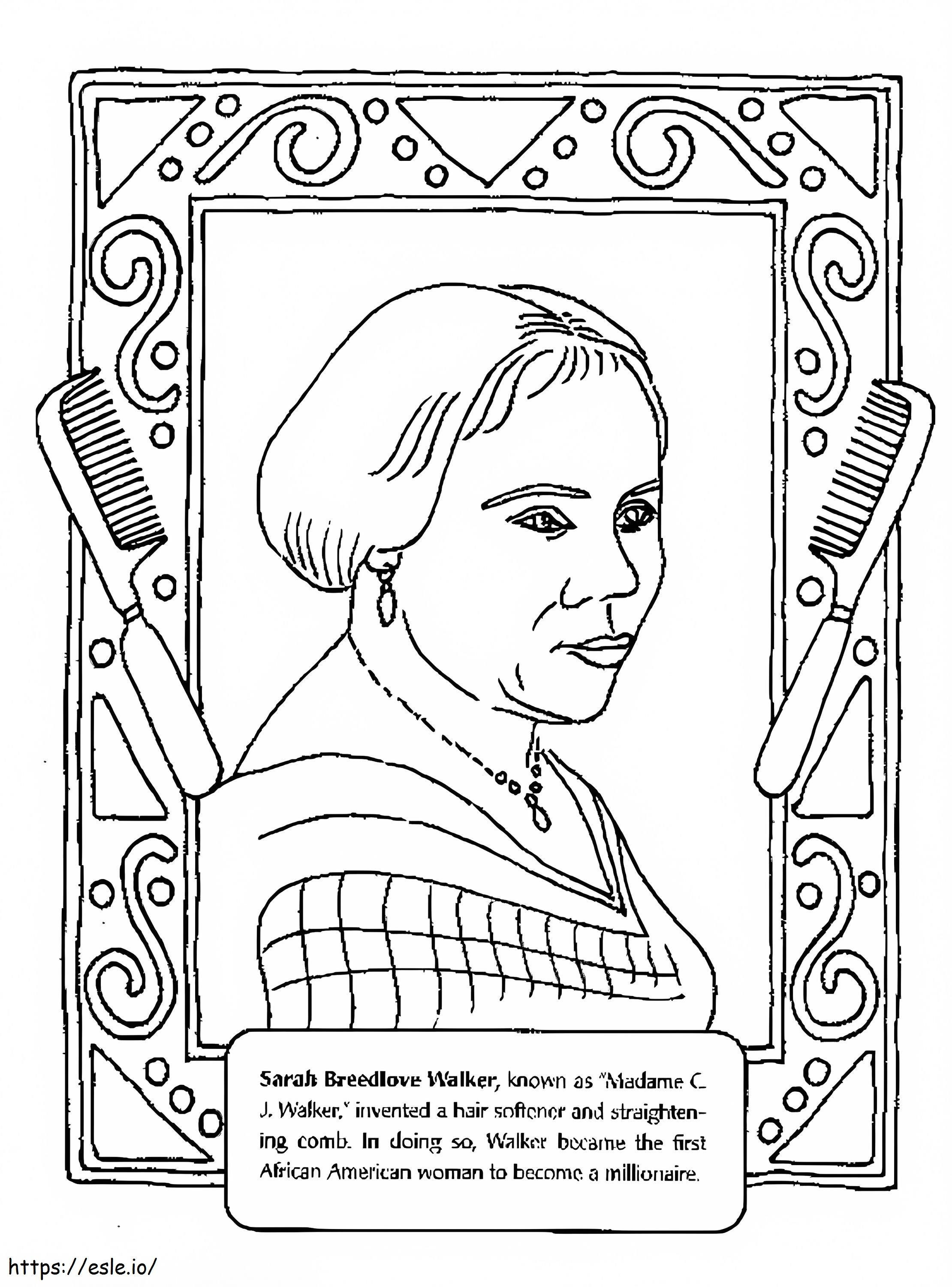 Black History Month 3 1 coloring page