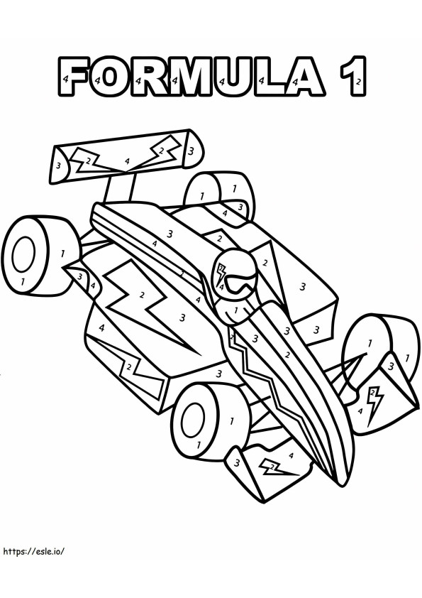 Voiture de course de Formule 1 4