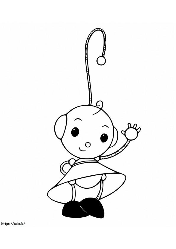 Zowie Polie coloring page