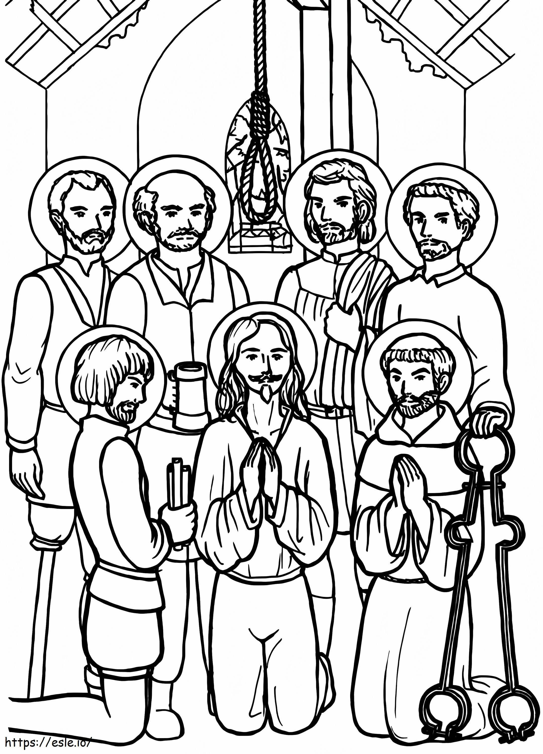 All Saints Day 7 coloring page