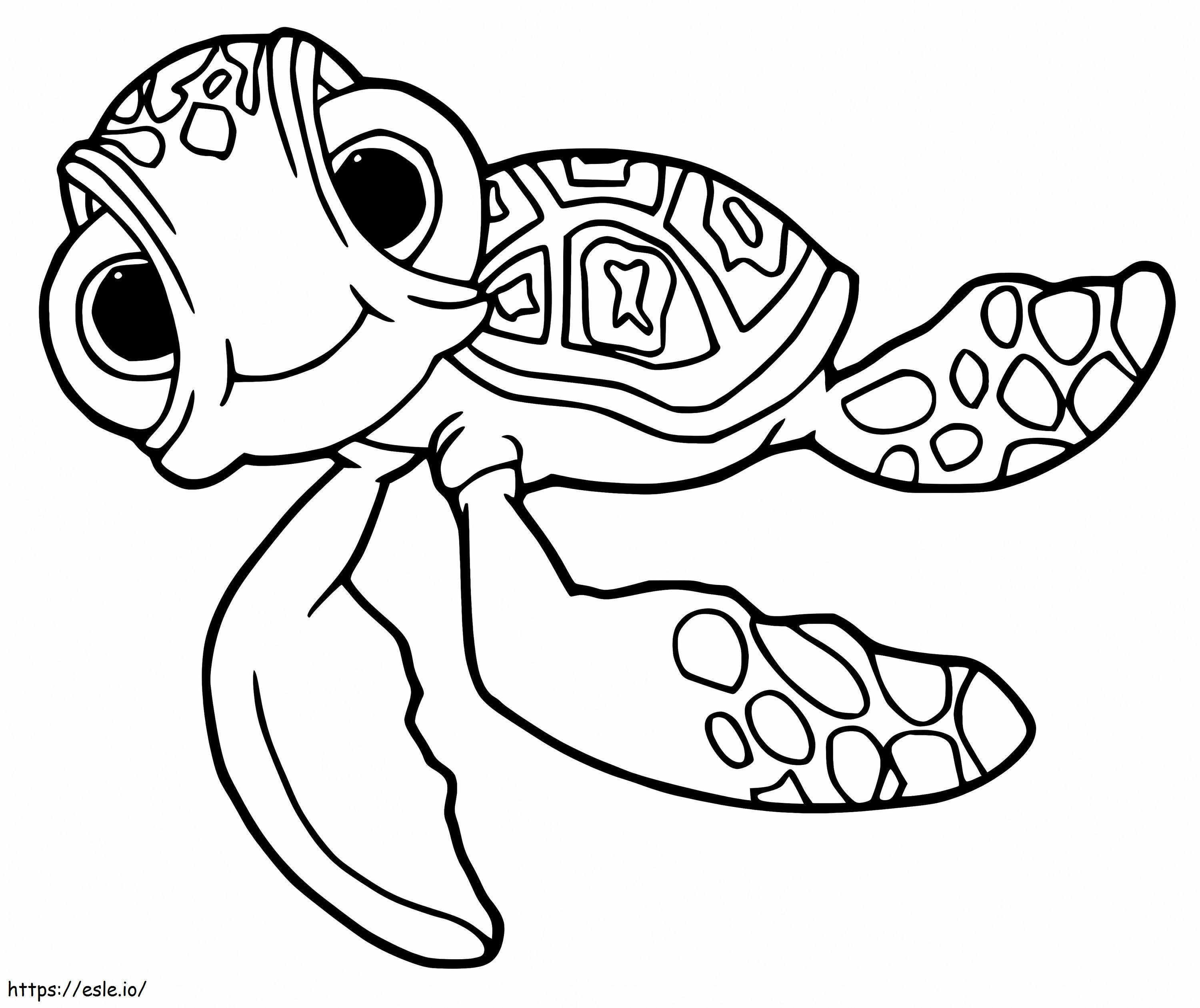 Adorable Squirt coloring page