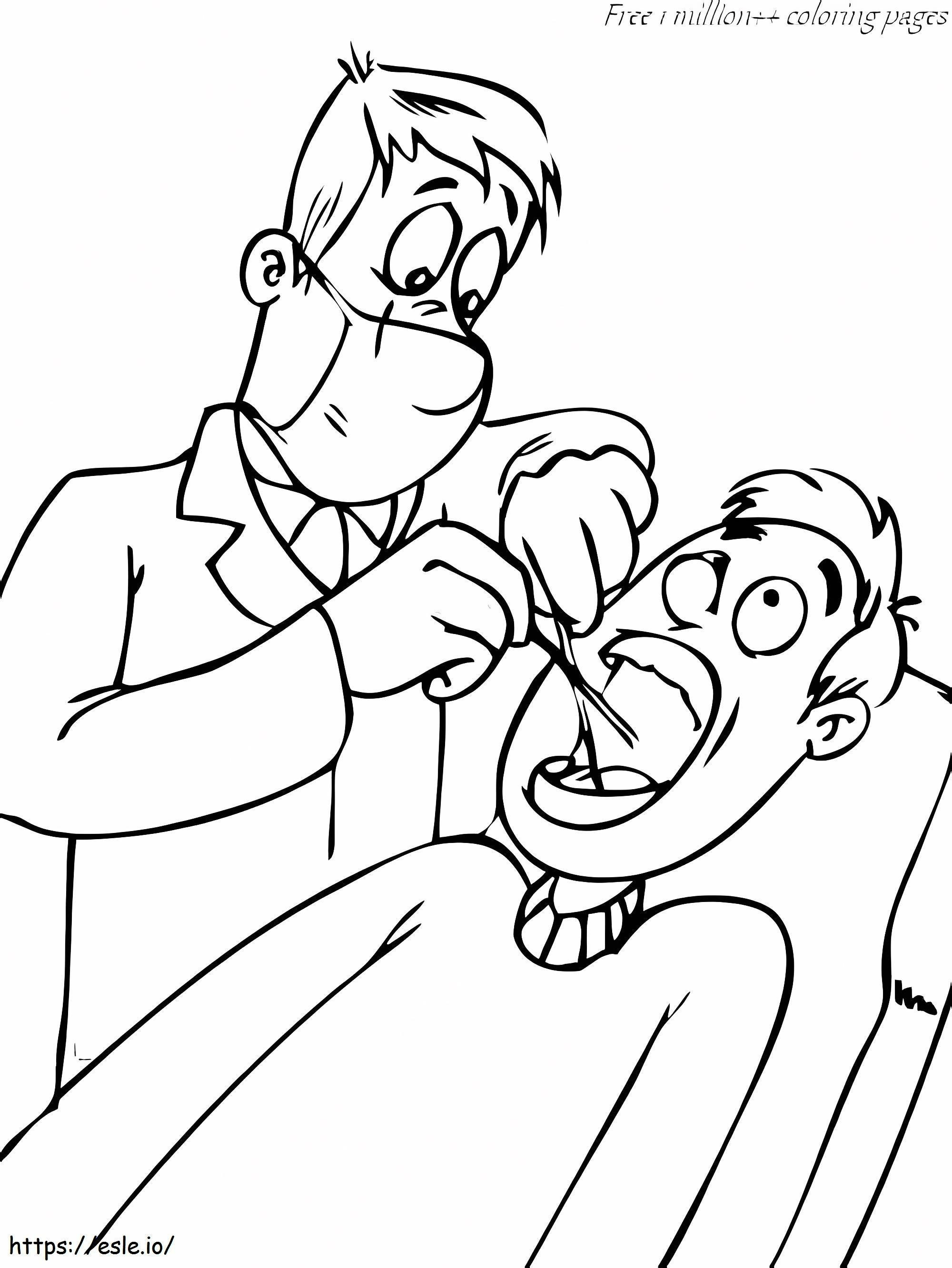 Dentist 8 coloring page