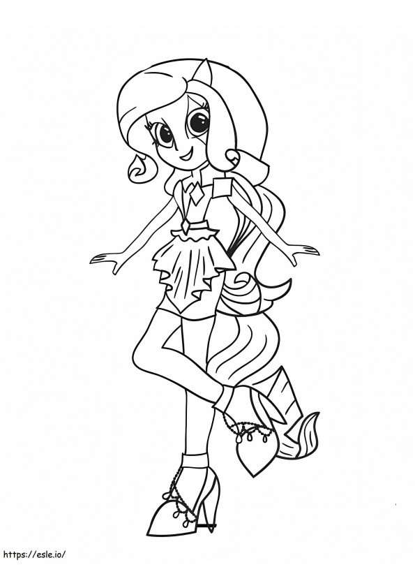 Equestria Girls 20 coloring page