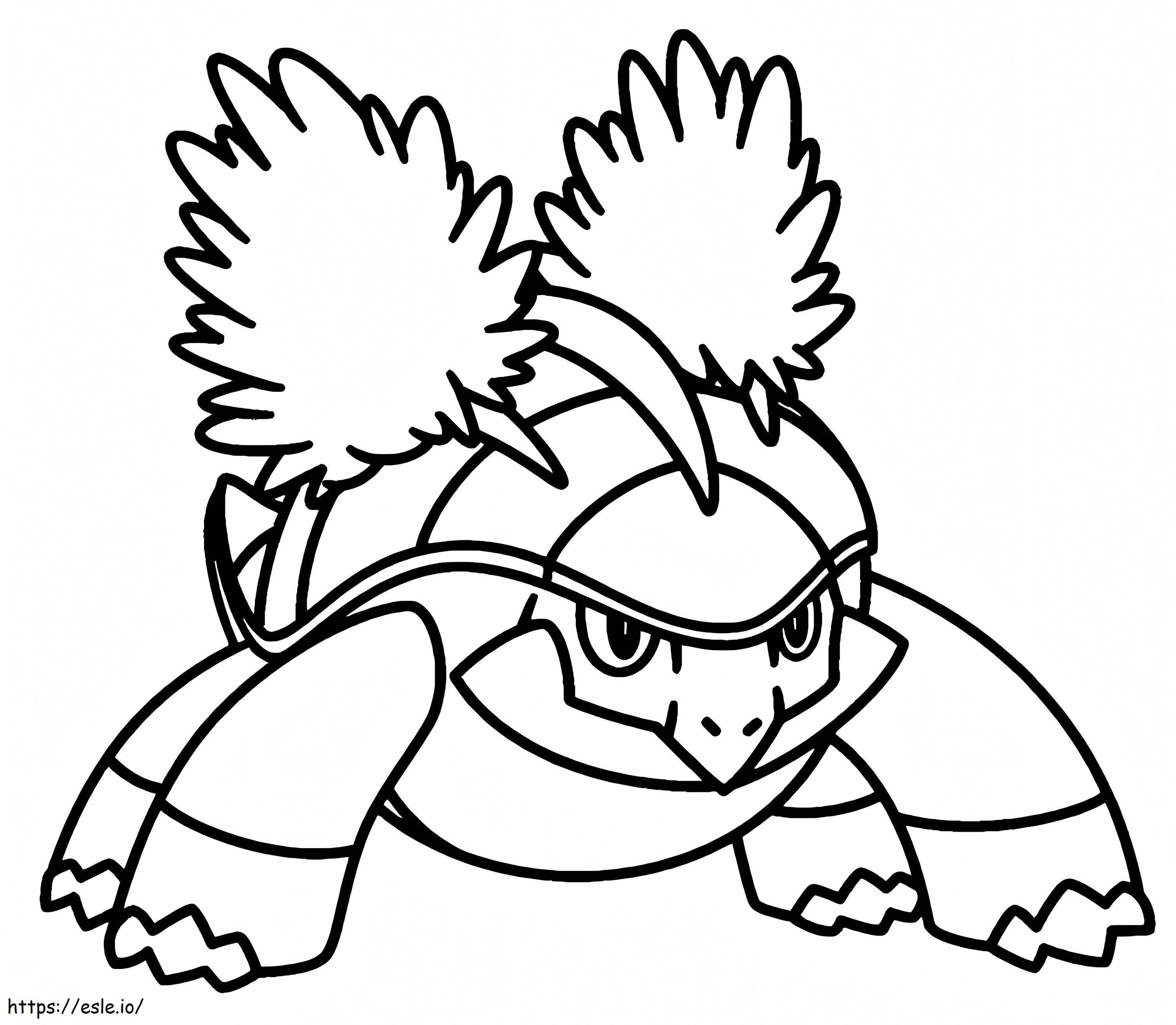 Free Grotle Pokemon coloring page