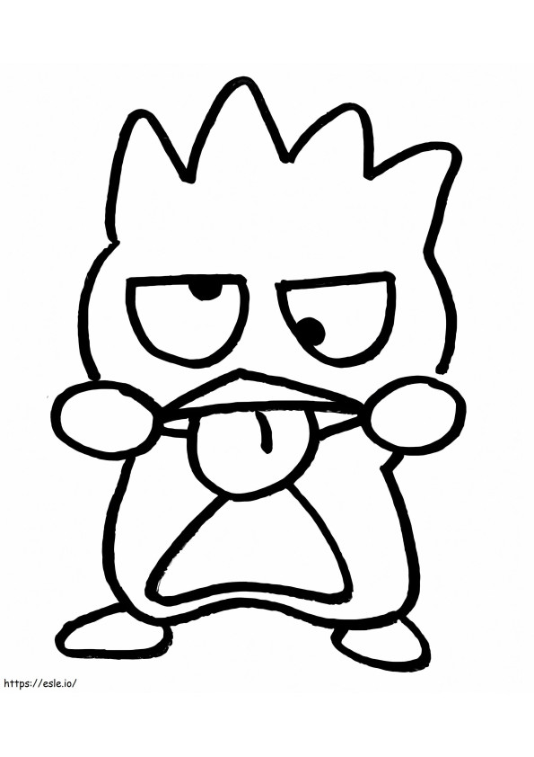 Badtz Maru From Sanrio coloring page