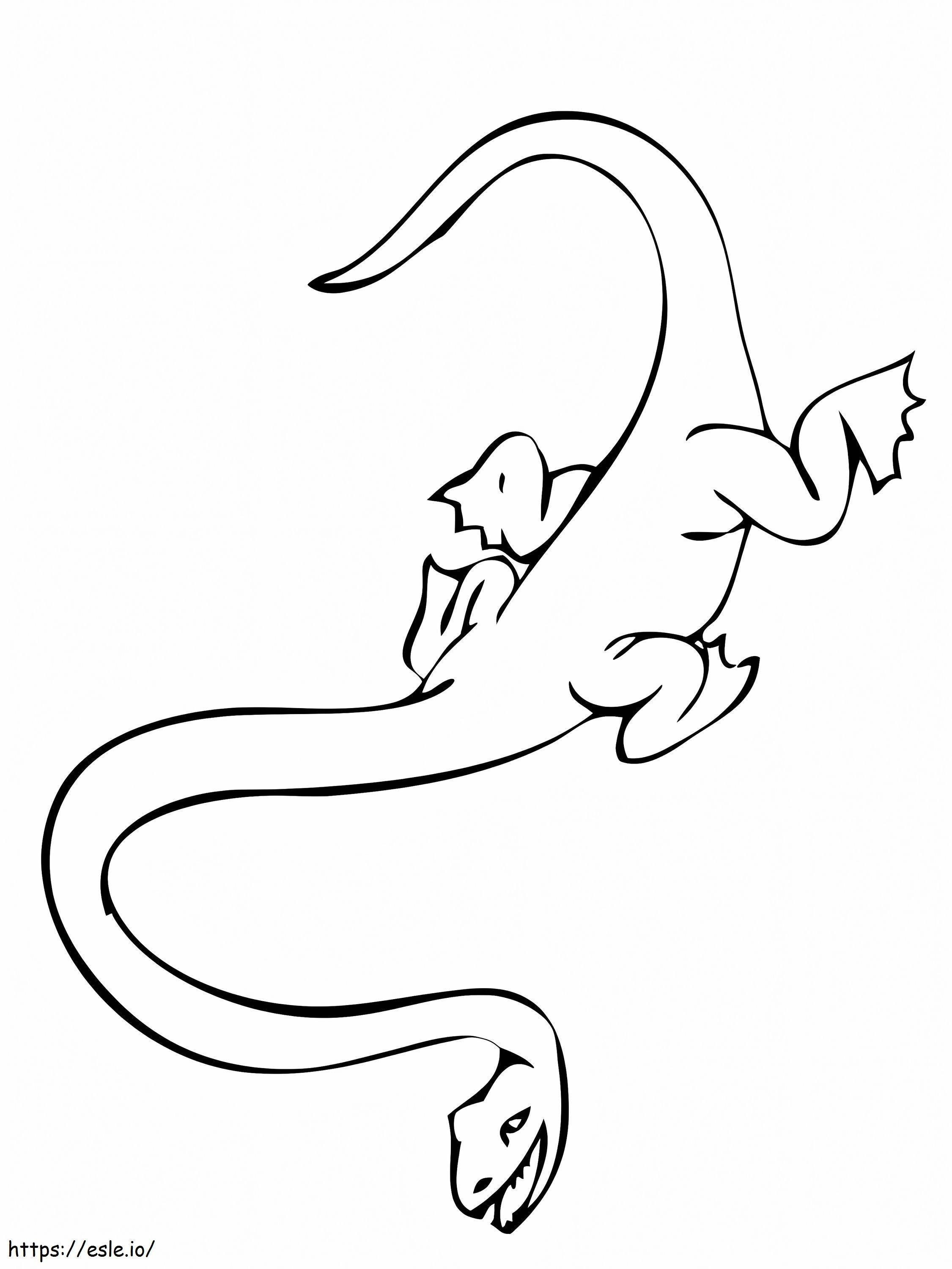 Plesiosaur boyama