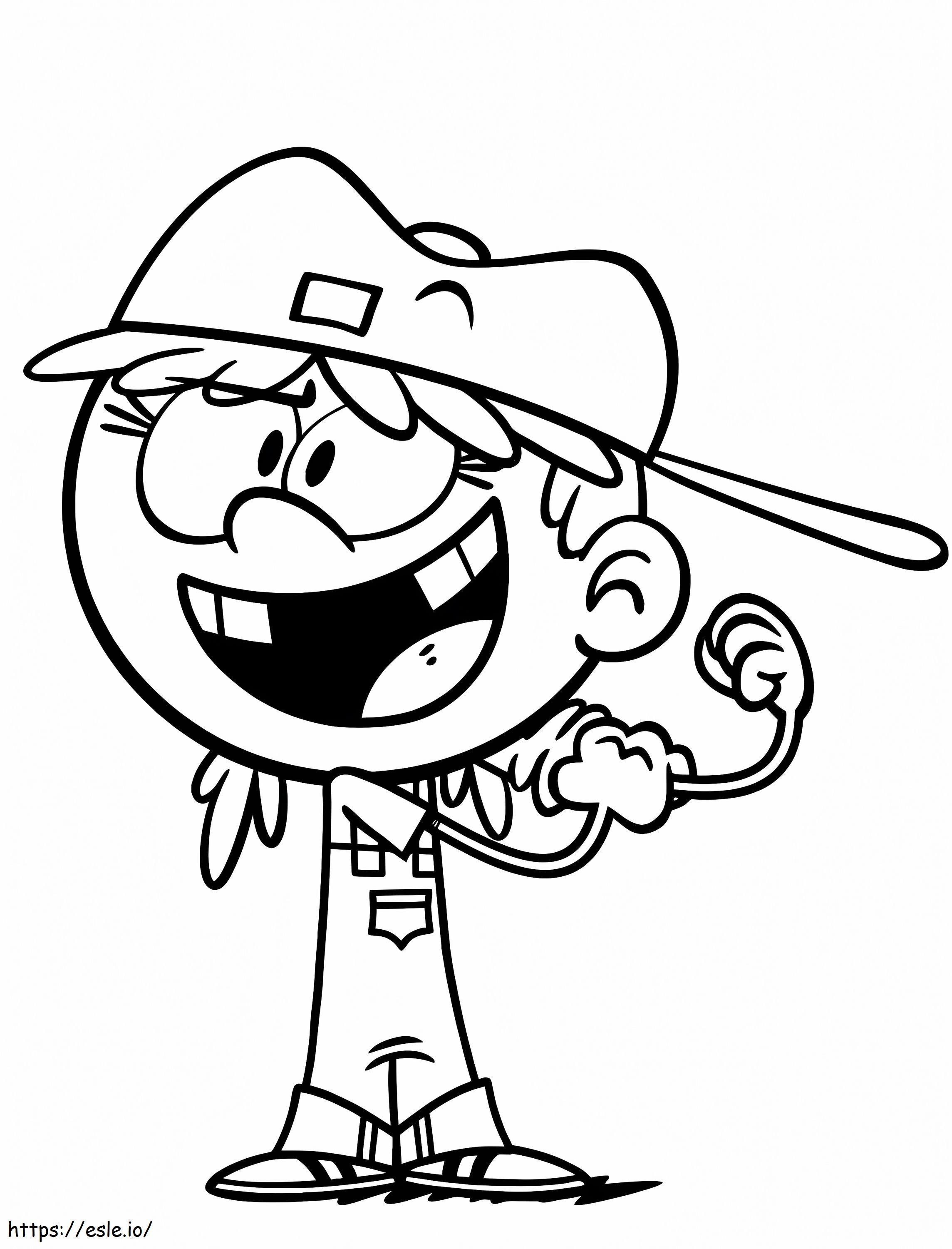 Lana Loud House coloring page