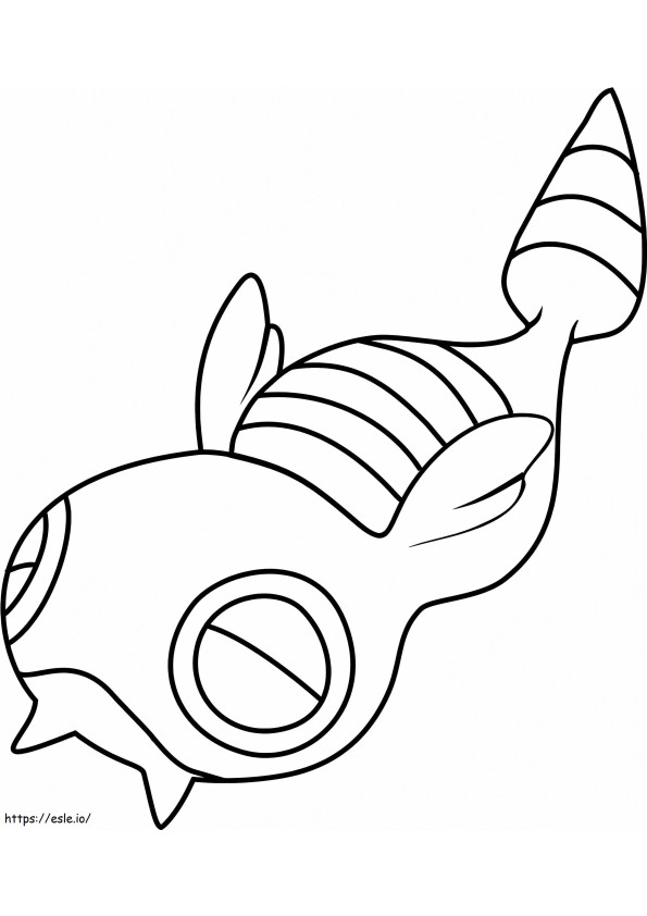 Dunsparce Gen 2 Pokemon coloring page