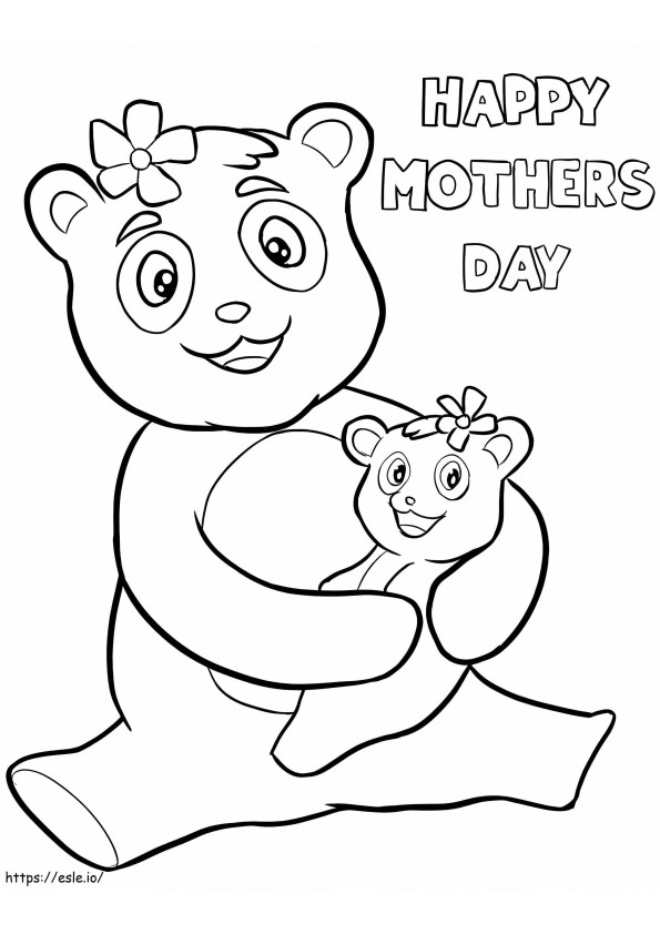 Happy Mothers Day 6 coloring page