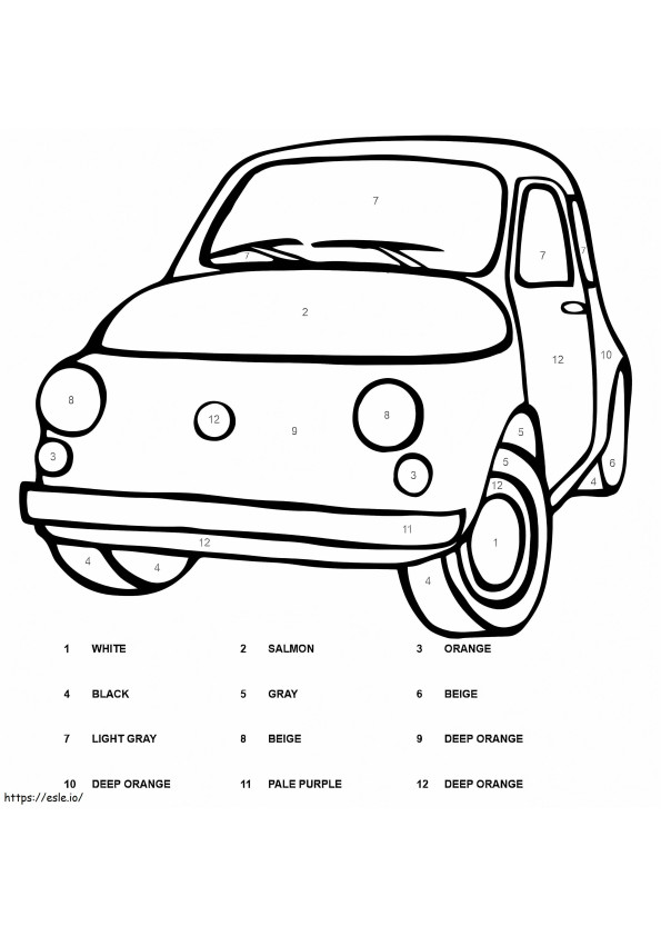 Autó Fiat szín szerint