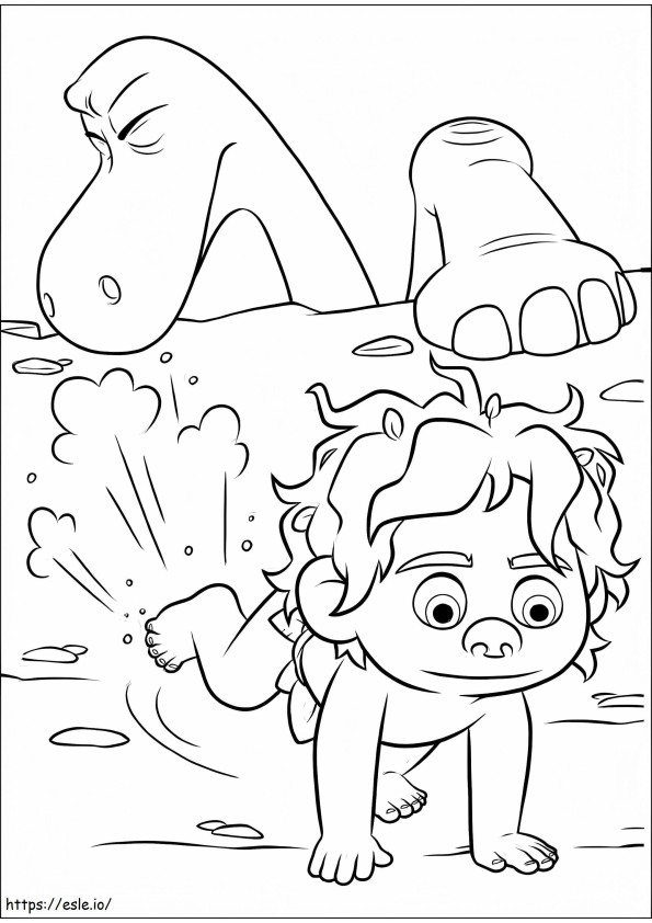 Arlo And Spot Lindo coloring page