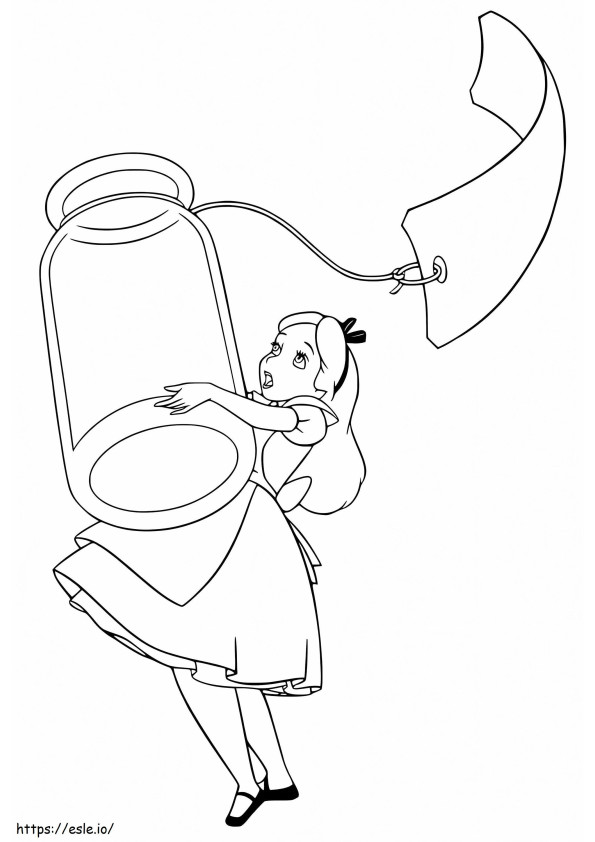Tiny Alice coloring page