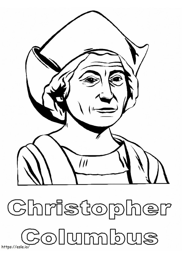 Cristóvão Colombo 15 para colorir