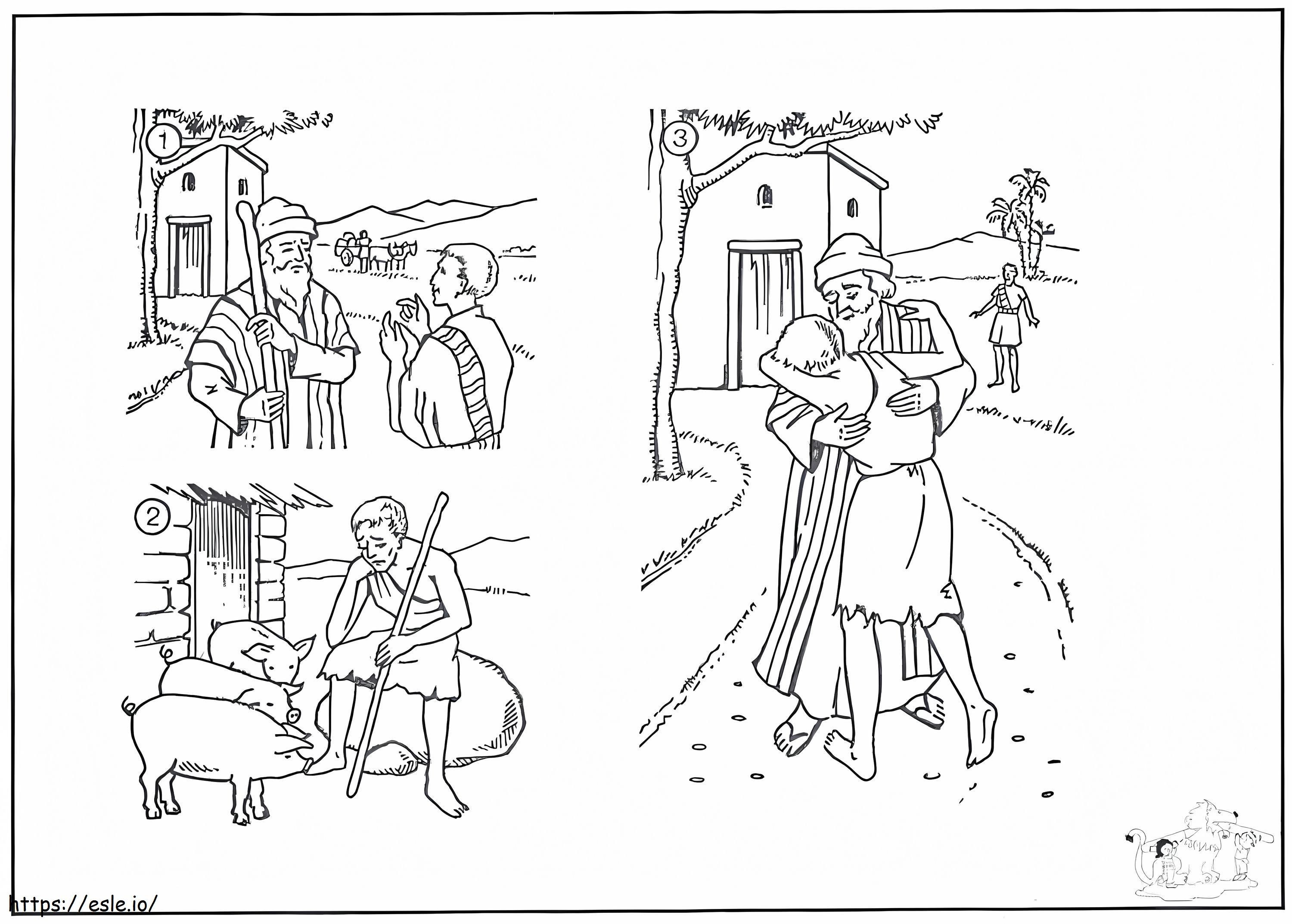 Prodigal Son 5 coloring page