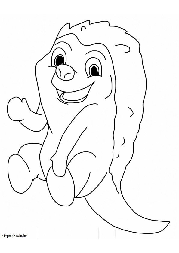 Gobi From Over The Moon coloring page