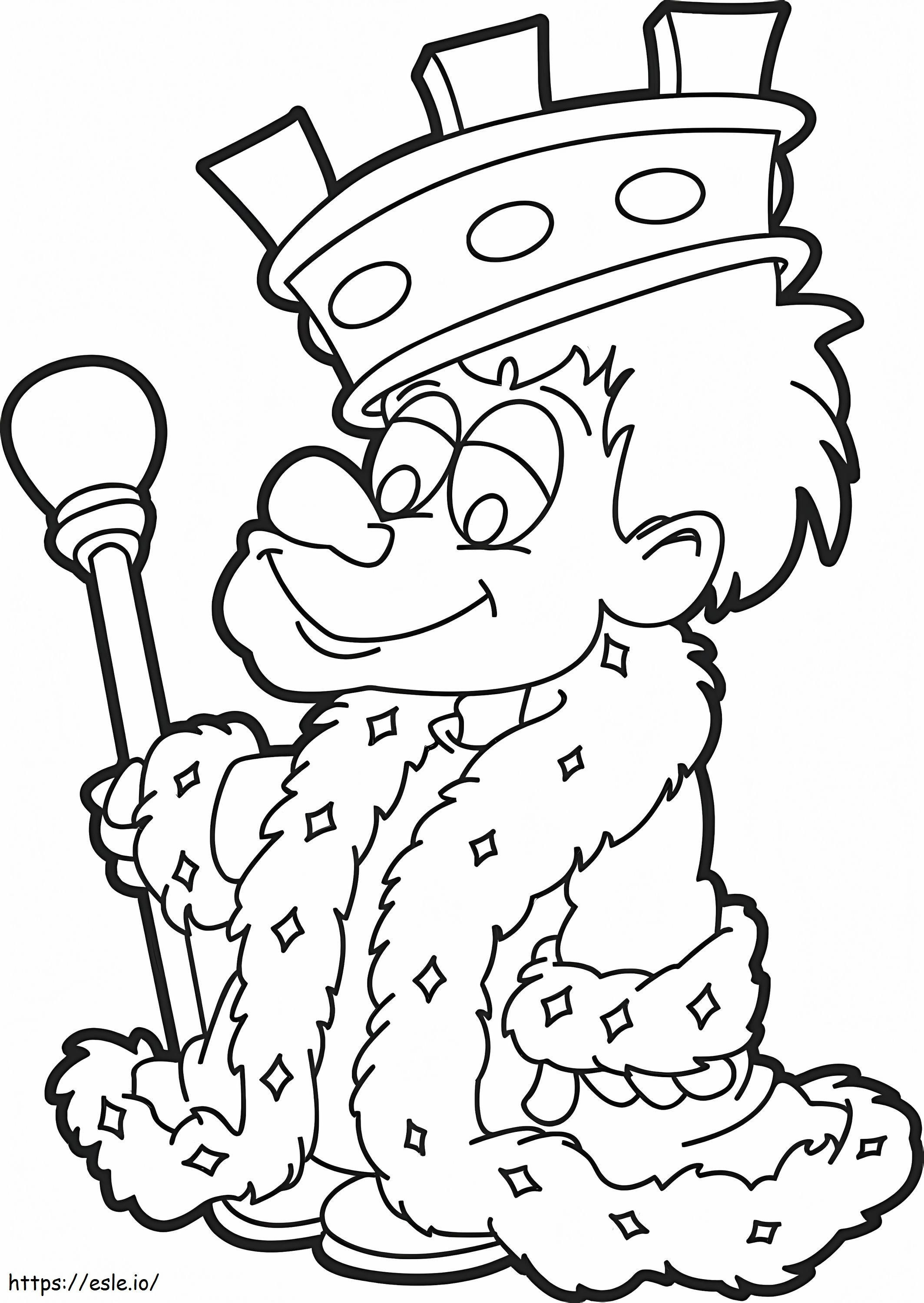 King Boy coloring page